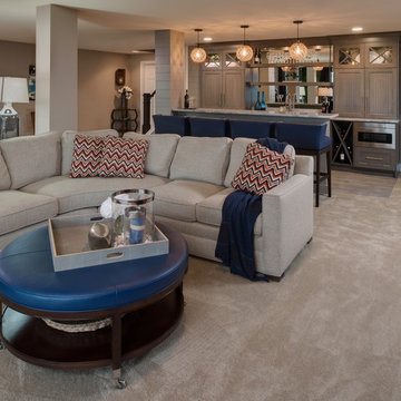 Lake House Retreat - Lower Level Bar