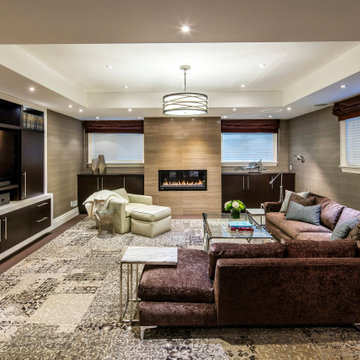 Lawrence Manor - Basement Family Room