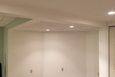 Example of a basement design in Boston