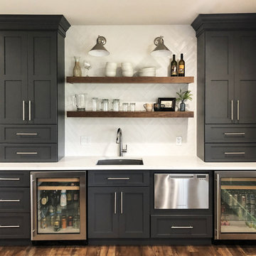 Liberty Lake Basement Wet Bar
