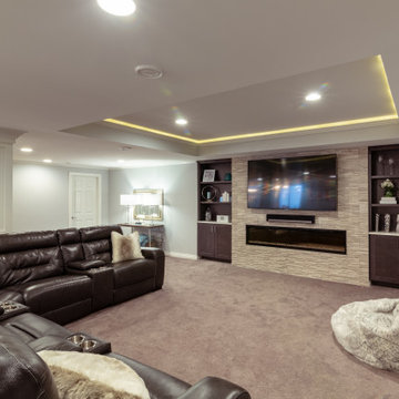 Libertyville Basement Remodel