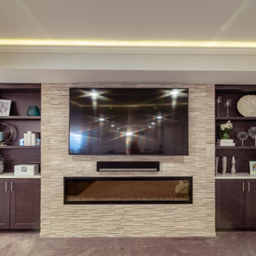 Libertyville Basement Remodel