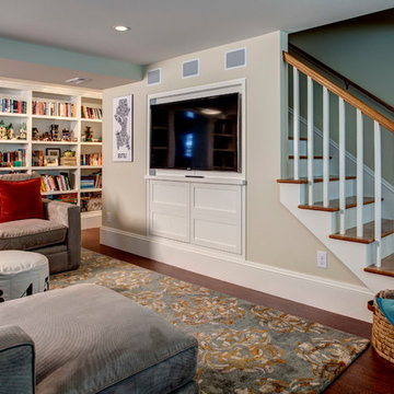 Light-filled Basement