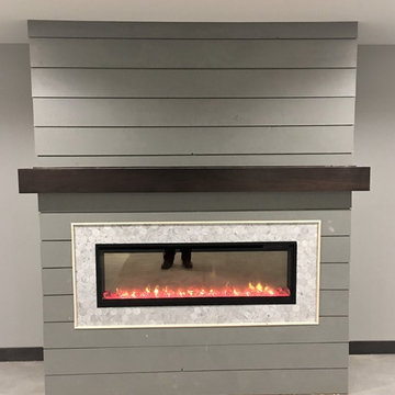 Linear and Modern Fireplace Designs