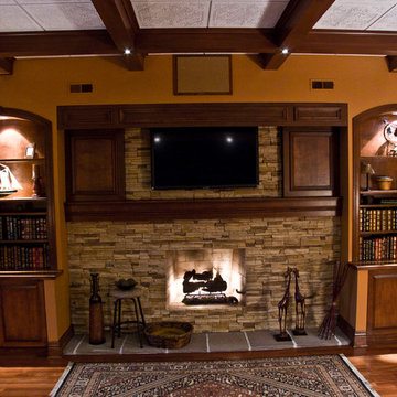 Lower Level Finish - Home Theater - South County