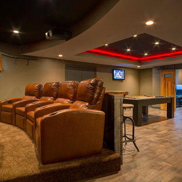 Lower Level Finish with Home Theatre and more!