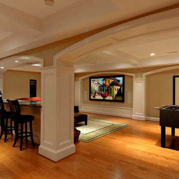 Lower Level Renovation in Ashburn, VAart