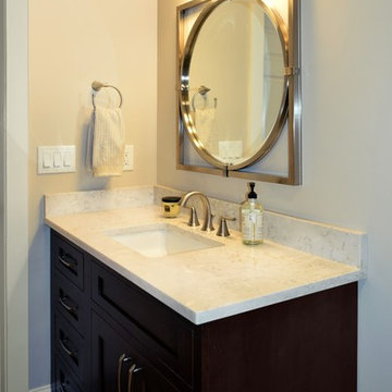 Luxury Basement Remodel, Mudroom, Built-ins