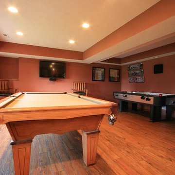 Maple Grove Basement Remodel with Game Room