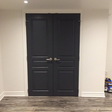 Markham Basement - Designed / Built by Kayland Concepts