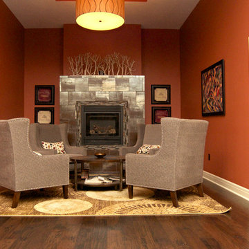 Modern Basement Finish