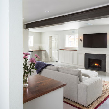 Modern Rustic Basement Dwelling
