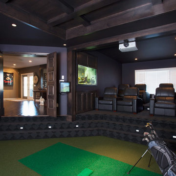 More than a Man Cave Basement Development