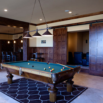 Mountain Craftsman Game Room