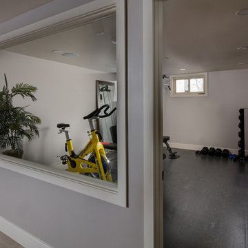 Multi-Purpose Basement with Personal Gym