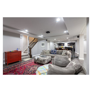 Naperville Basement Remodel 2 - Transitional - Basement - Chicago - by  Matrix Basement Systems, Inc. | Houzz