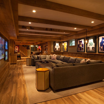 Traditional Basement