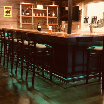 North Ann Arbor Basement Remodel: Home Brewpub