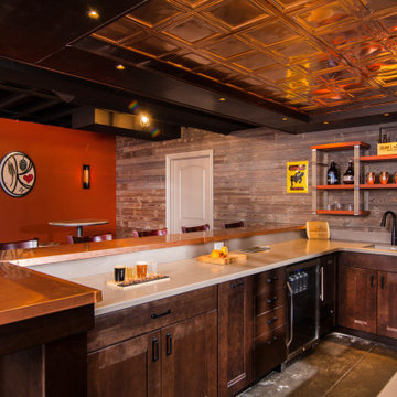 North Ann Arbor Basement Remodel: Home Brewpub
