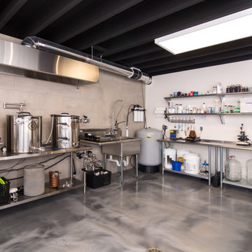 North Ann Arbor Basement Remodel: Home Brewpub