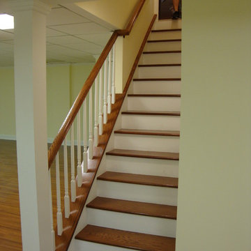 NORTHFIELD BASEMENT BEFORE & AFTER