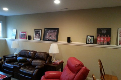 Ohio State room Before and After
