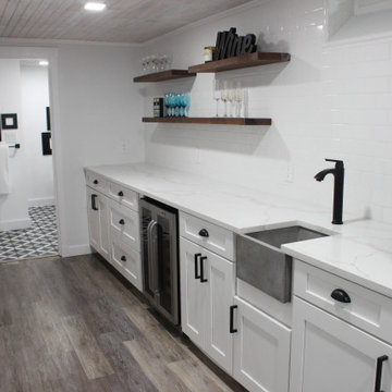 Oregon basement makeover
