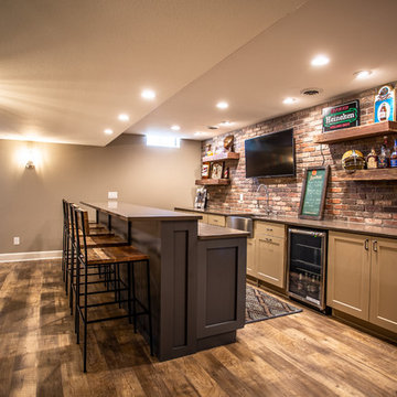 Pewaukee Mancave Basement