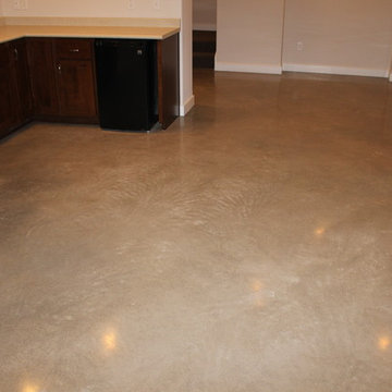 Polished Concrete Floor with Exposed Aggregate