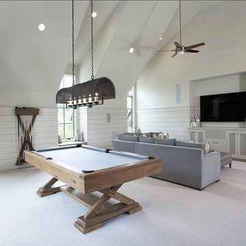 Pool tables in homes