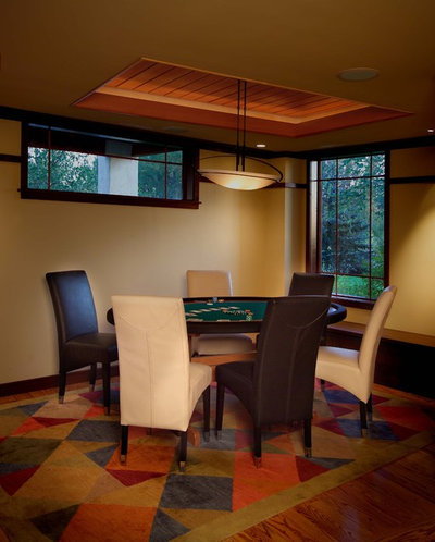 Contemporary Dining Room by JALIN Design, LLC