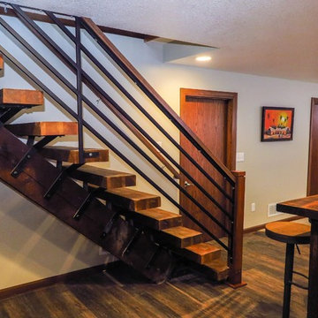 Prior Lake Basement Remodel | White Birch Design LLC