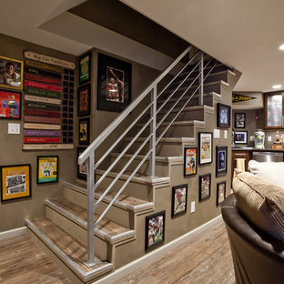 Ravinia West Lafayette Transitional Basement Remodel