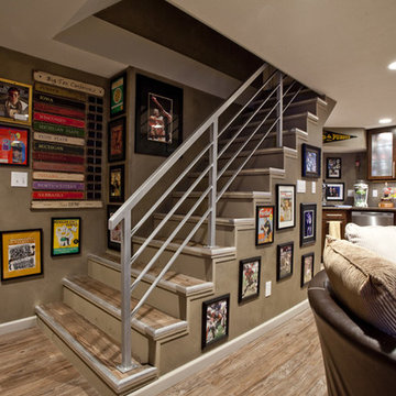 Ravinia West Lafayette Transitional Basement Remodel