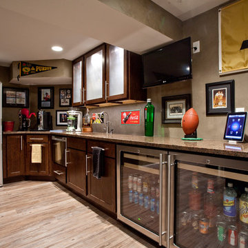 Ravinia West Lafayette Transitional Basement Remodel