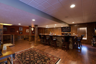 Example of a basement design in Other