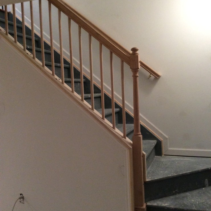 Removable Stair Railing Photos & Ideas Houzz