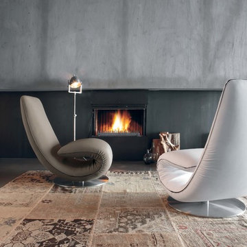 Ricciolo Designer Chaise Lounge by Tonin Casa