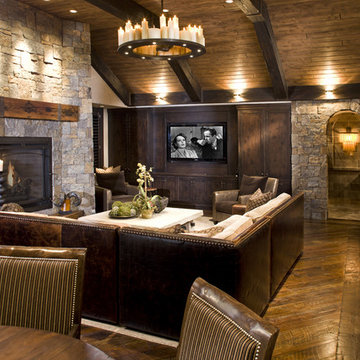 Rustic Family Room