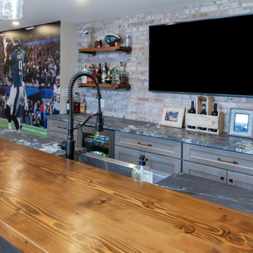 Sports Lover's Dream Basement in West Chester, PA