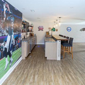 Sports Lover's Dream Basement in West Chester, PA