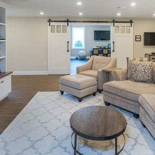 Sports Lover's Dream Basement in West Chester, PA