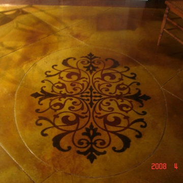 Stained Concrete Flooring