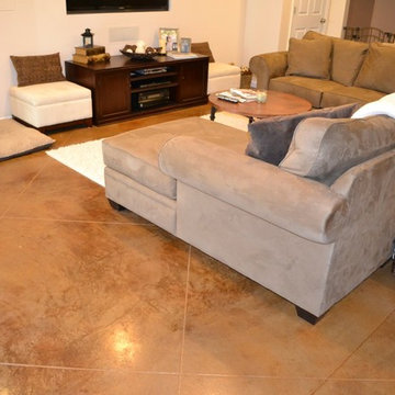 Stained Concrete Flooring