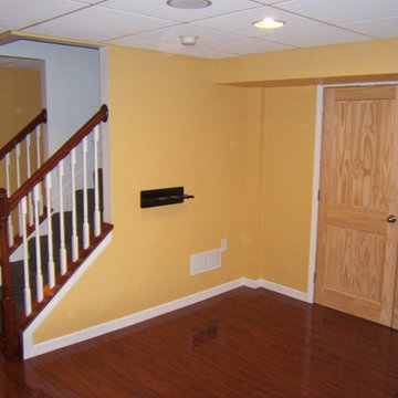 Staircase, trim, doors