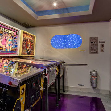 Star Trek Themed Basement Arcade