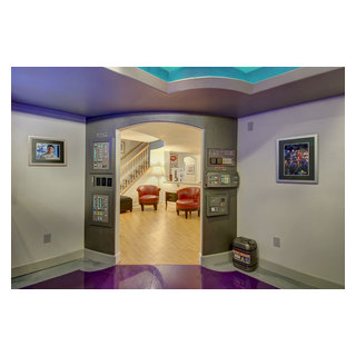 Star Trek Themed Basement - Transitional - Basement - Denver - by FBC