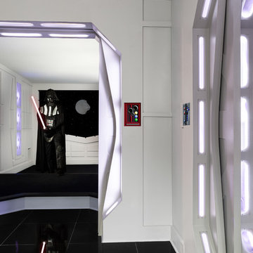 Star Wars Themed Basement Theater