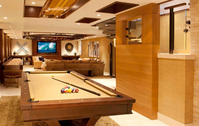 Basement of the Week: For the Love of Sports and Games