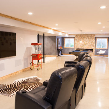 Stunning Basement in Barrington